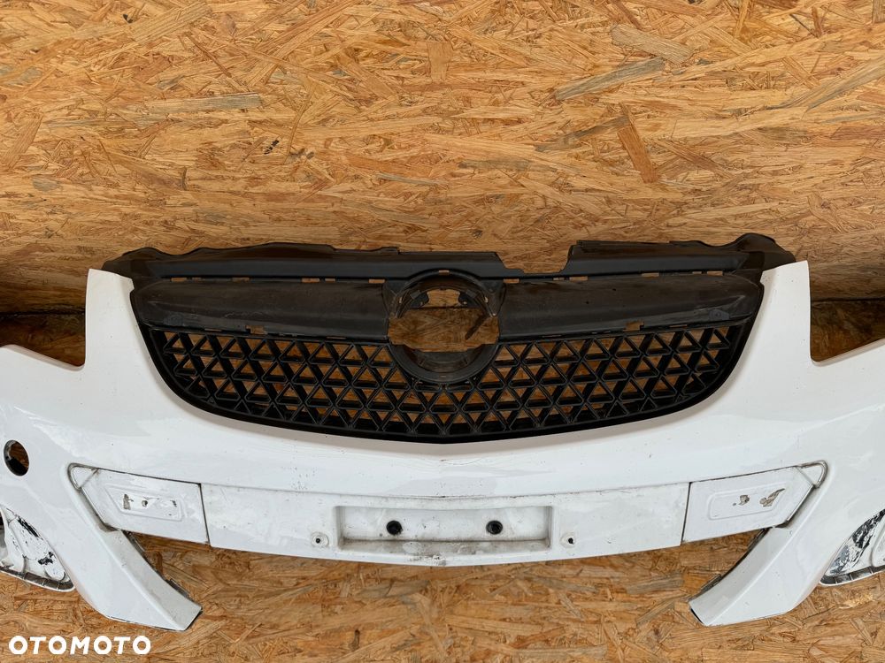 ZDERZAK PRZÓD PRZEDNI OPEL CORSA D OPC GRILL 95508017 327946489 ORYGINAŁ - 4