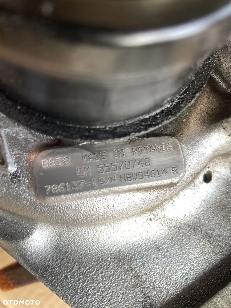 TURBINA TURBOSPREZARKA OPEL INSIGNIA 2.0 CDTI 55570748 - 2