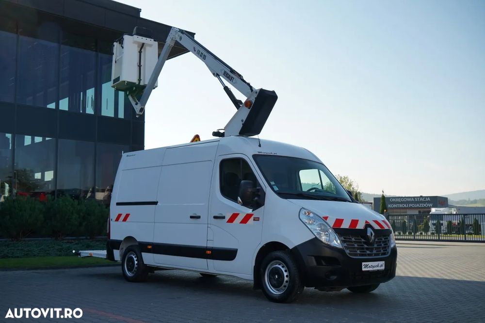 Renault MASTER / ELEVATOR BASIC - 10,5 m / TABLĂ + ELEVATOR / - 4