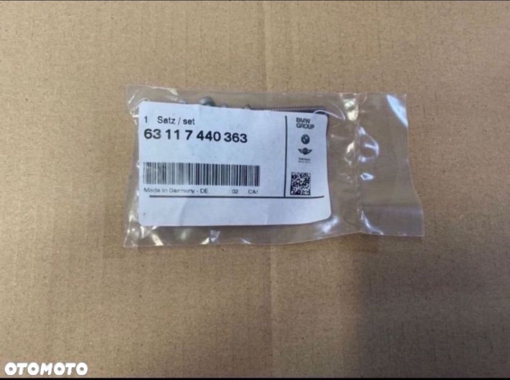 7440363 zestaw komplet śrub reflektora bmw 5 g30 g31