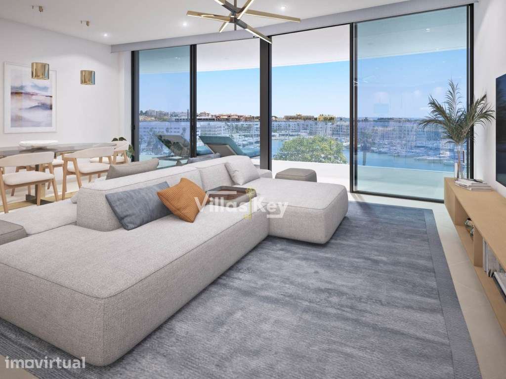 Apartamento T3 de Luxo no Último Piso - Vista Mar e Marina | São Cr... - Grande imagem: 5/19