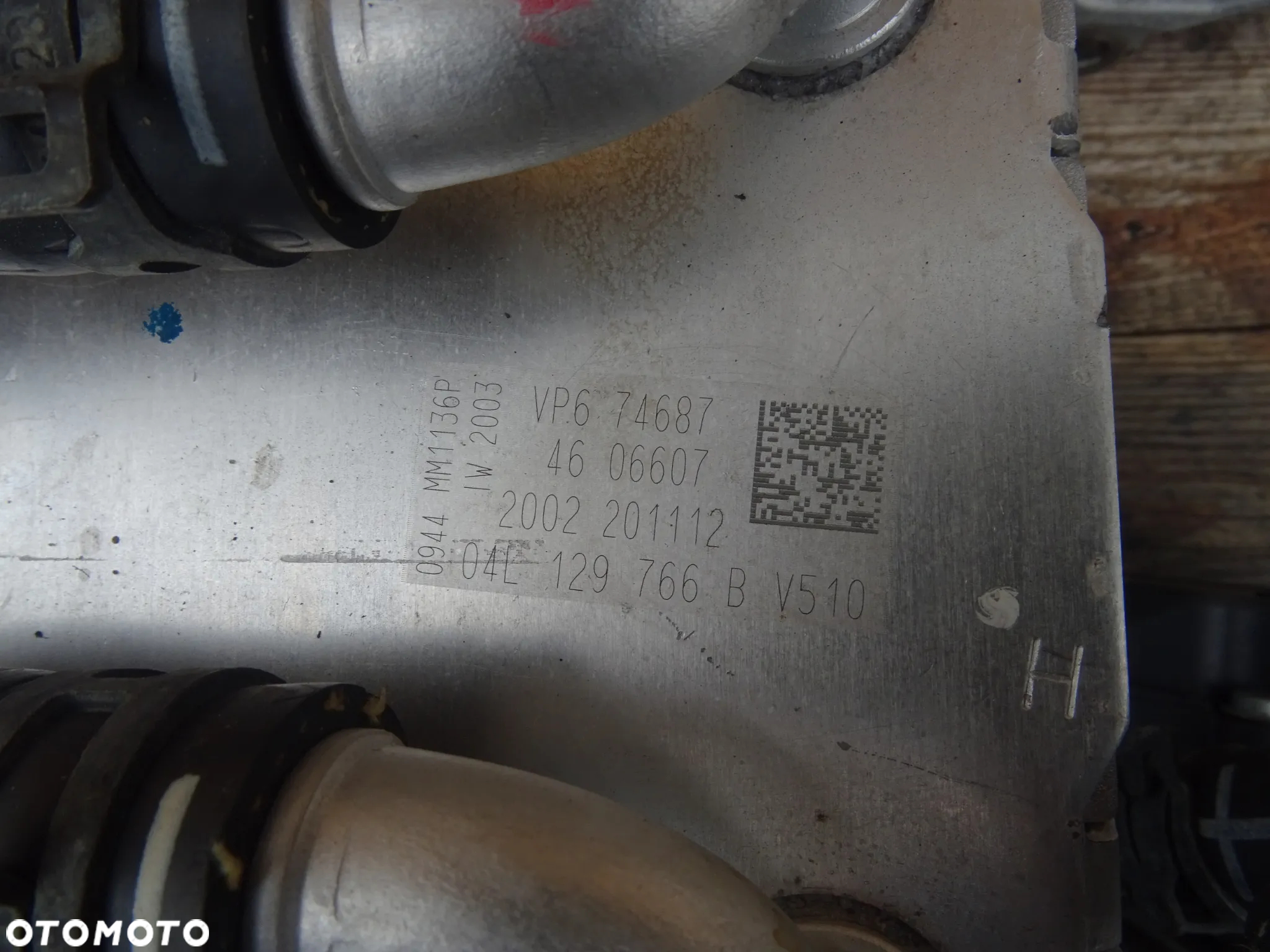 KOLEKTOR SSĄCY AUDI A6 A4 Q5 2,0TDI 04L129766B - 8