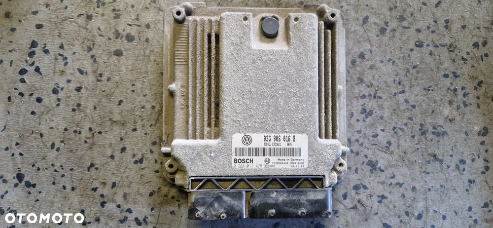 VOLKSWAGEN GOLF V 1.9 TDI STEROWNIK SILNIKA 03G906016B - 1