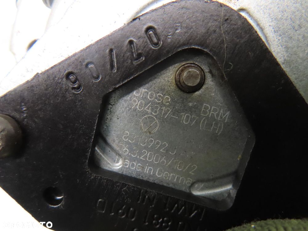 MECHANIZM FOTELA LEWY PRZÓD VW PASSAT B6 1K0881091D 8313992J - 2