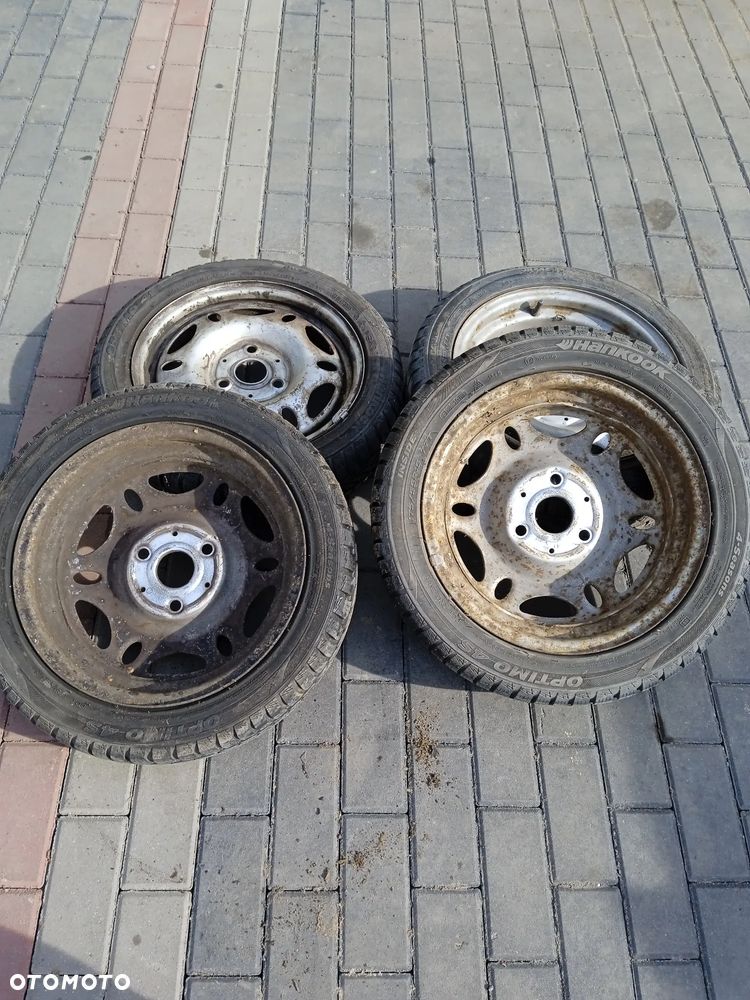 SMART FORTWO W450 450 FELGA FELGI STALOWE KOMPLET 15 R15 3x112 ET -1 ET27 - 8