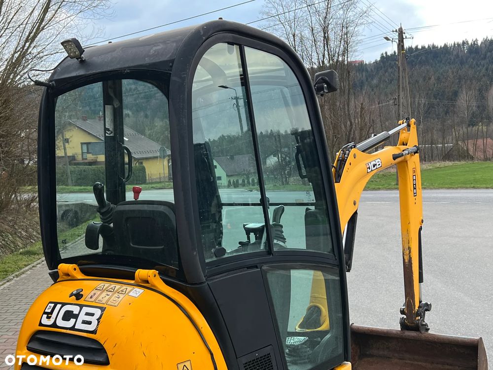 JCB MINIKOPARKA JCB 8018 3 Łyżki Stan IDEALNY - 21