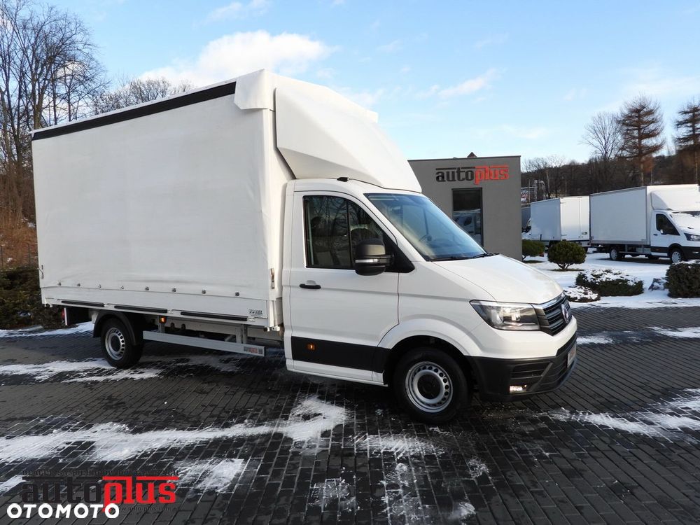 Volkswagen CRAFTER PLANDEKA 8 PALET TEMPOMAT KLIMATYZACJA  180KM - 2