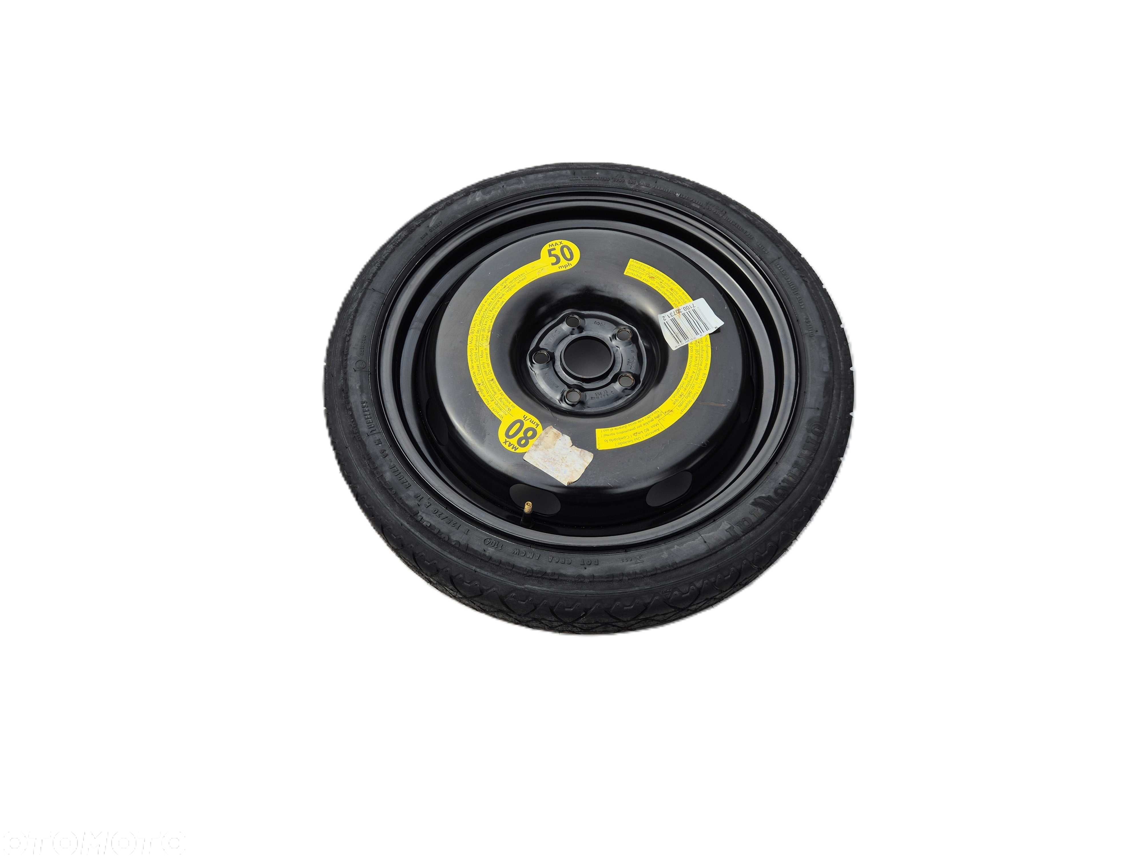 Koło Dojazdowe R18 Cali ET 25,5 5x112 Audi VW Seat Skoda Oryg A3 8P - 1