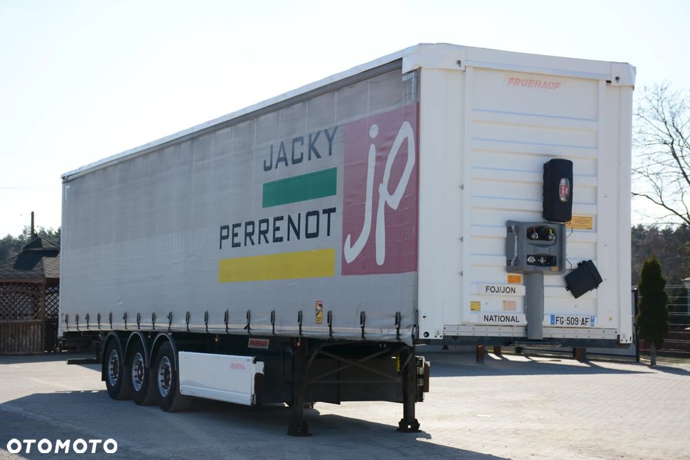 Fruehauf Firanka 2019r. / Oś podnoszona / SAF / Nowy dach / Wzmocniona podłoga - 2