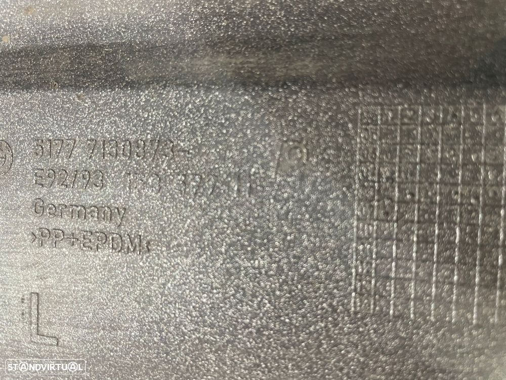 EMBALADEIRA EMBALADEIRAS SAIA SAIAS LATERAL LATERAIS ESQUERDA 51777130873 7130873 901017301 26863251 ORIGINAL BMW SERIE 3 E92 E93 - 5