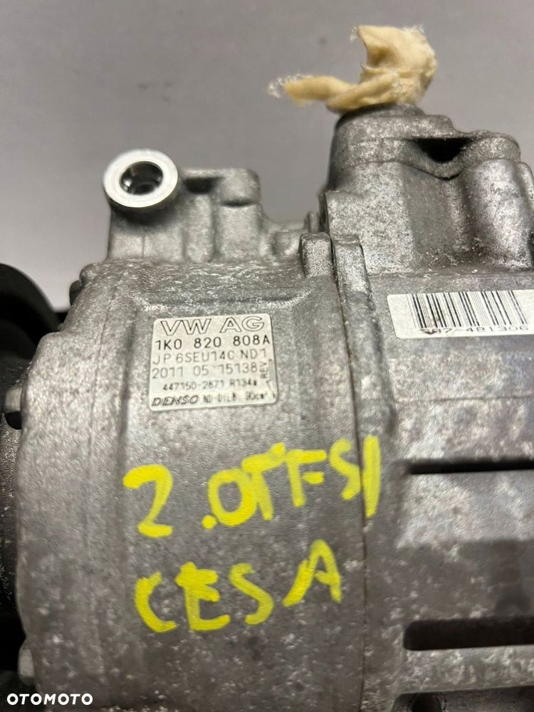 1K0 820 808 A Sprężarka klimatyzacji 2.0 TFSI CESA Audi TT TTS Mk2 2011 - 5
