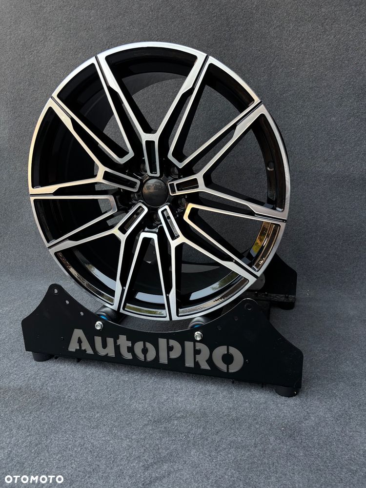 NOWE alufelgi M pakiet 5x112 19 felgi 8j ET25 i 9J ET35 BMW seria 3 G20 G22 G30 G31 F44 G22 G23 G32 F39 G60 G01 X1 F48 G42 X2 U06 Active Tourer Z4 G29 xDrive jak Styling 930 czarne Japan Racing Carbonado - 3