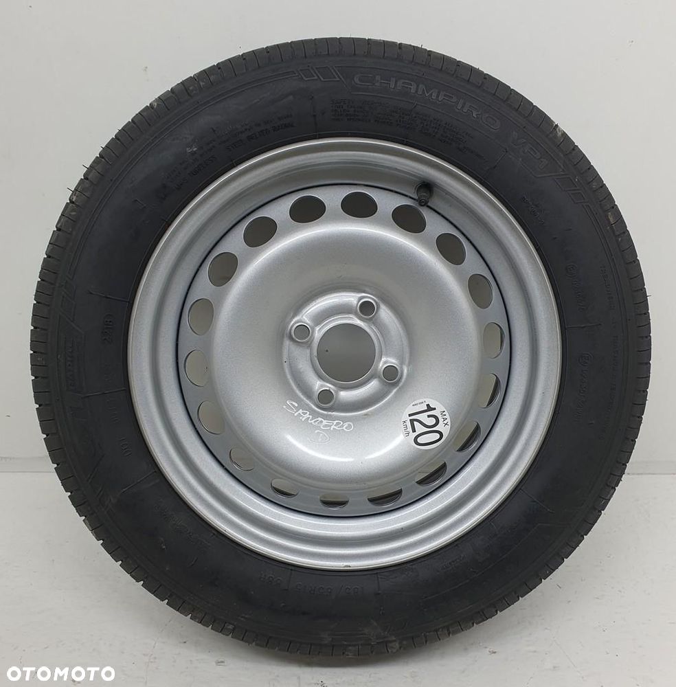 KOŁO ZAPASOWE DOJAZDOWE 4X100 185/65/R15 DACIA SANDERO II 403008773R - 1