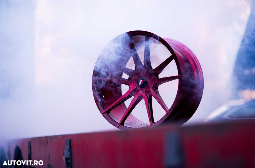 Jante Aliaj Japan Racing / JR 21 Candy Red / BMW / AUDI / MERCEDES /VW - 3