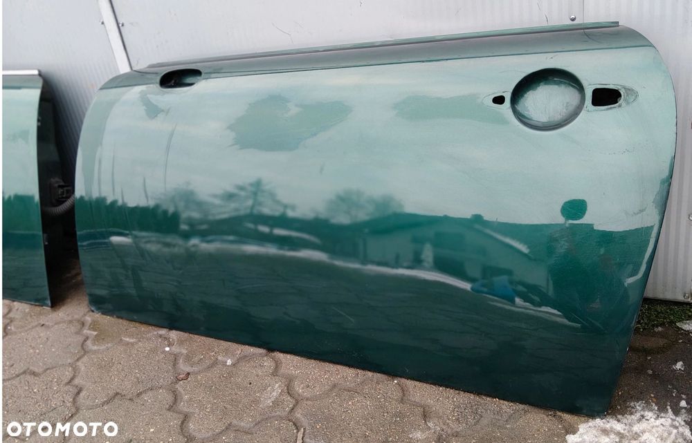 Mini One drzwi przednie przód lewe kolor: 895/6 British Racing Green Mini Cooper R50