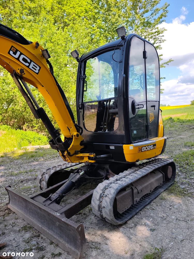 JCB 8026/2016Rok/3-Łyżki/5400Mth/Waga2.8T/ - 7