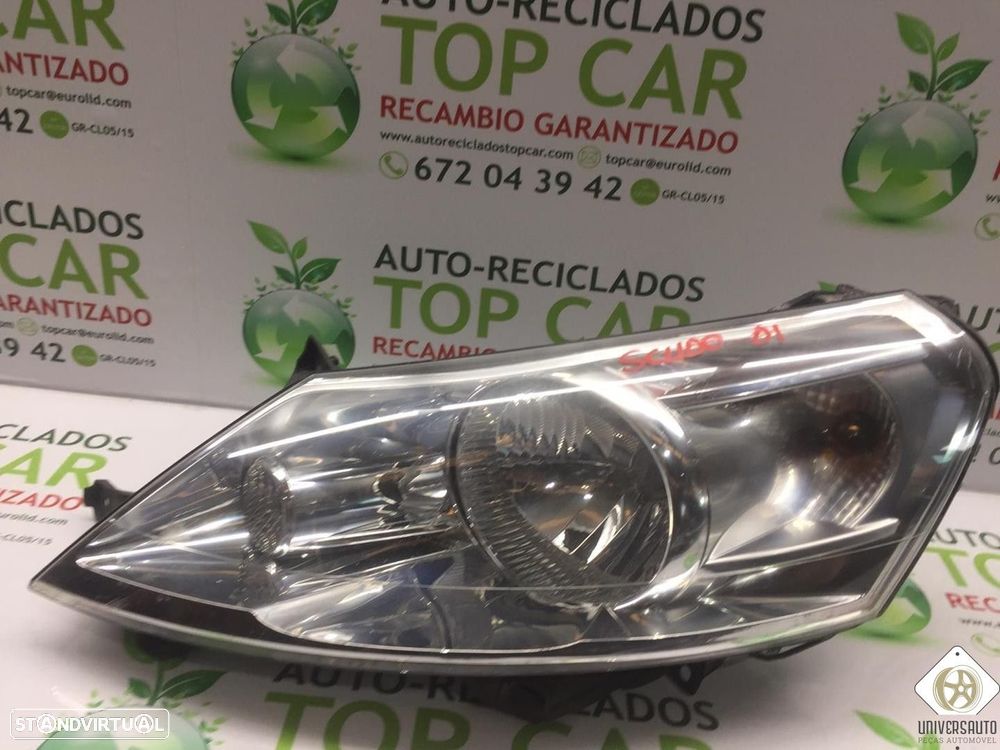 FAROL ESQUERDO FIAT SCUDO 2016 - 2