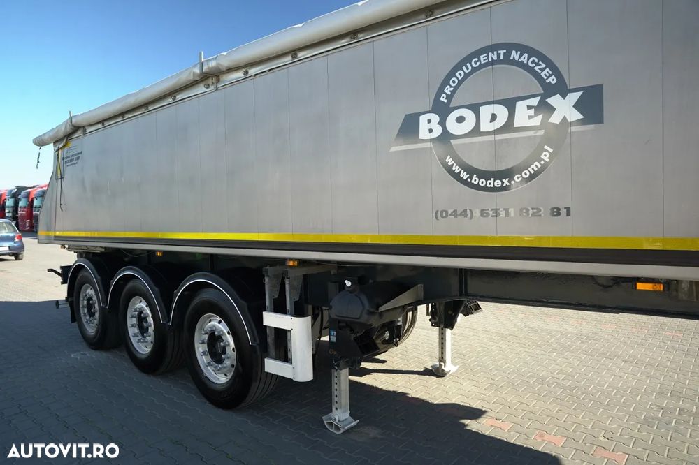 Bodex BASCULĂ BODEX 25 m3 / ALUMINIU / 2X AXE RIDICATIVE / 5.300 KG / JANTE DIN ALIAJ / - 9