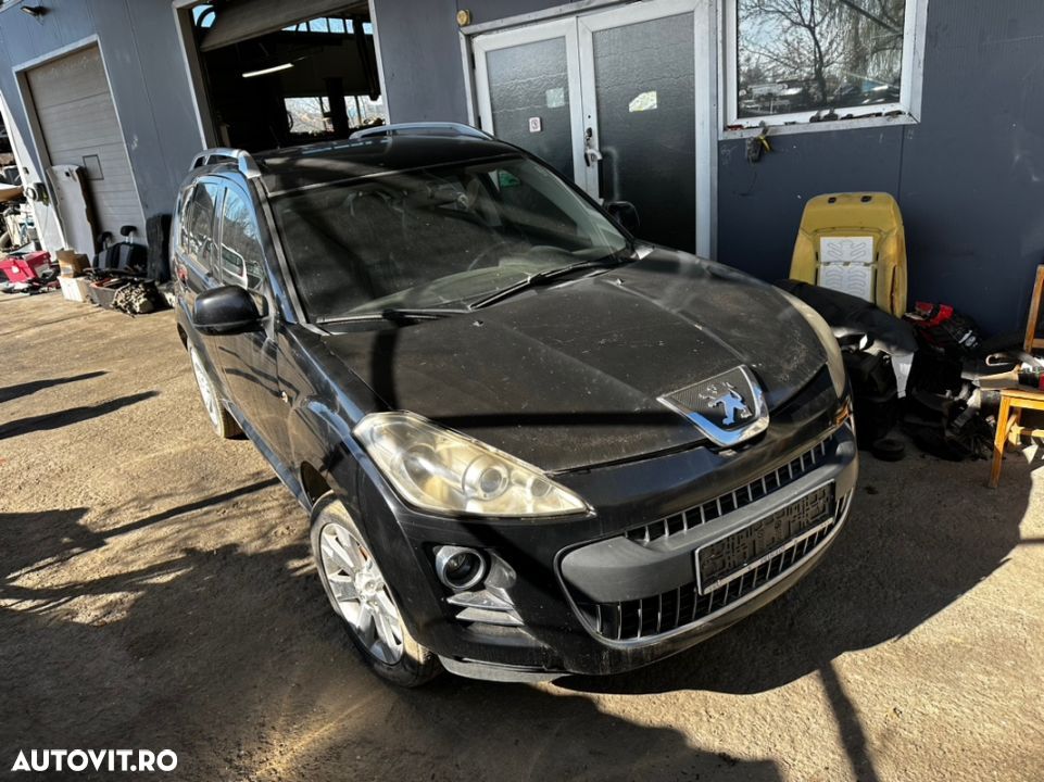 Peugeot 4007 motor 22HDI 4HN euro 4 2009 piese capota far bara geam interior roti jante usa plansa bord navigație GPS - 1