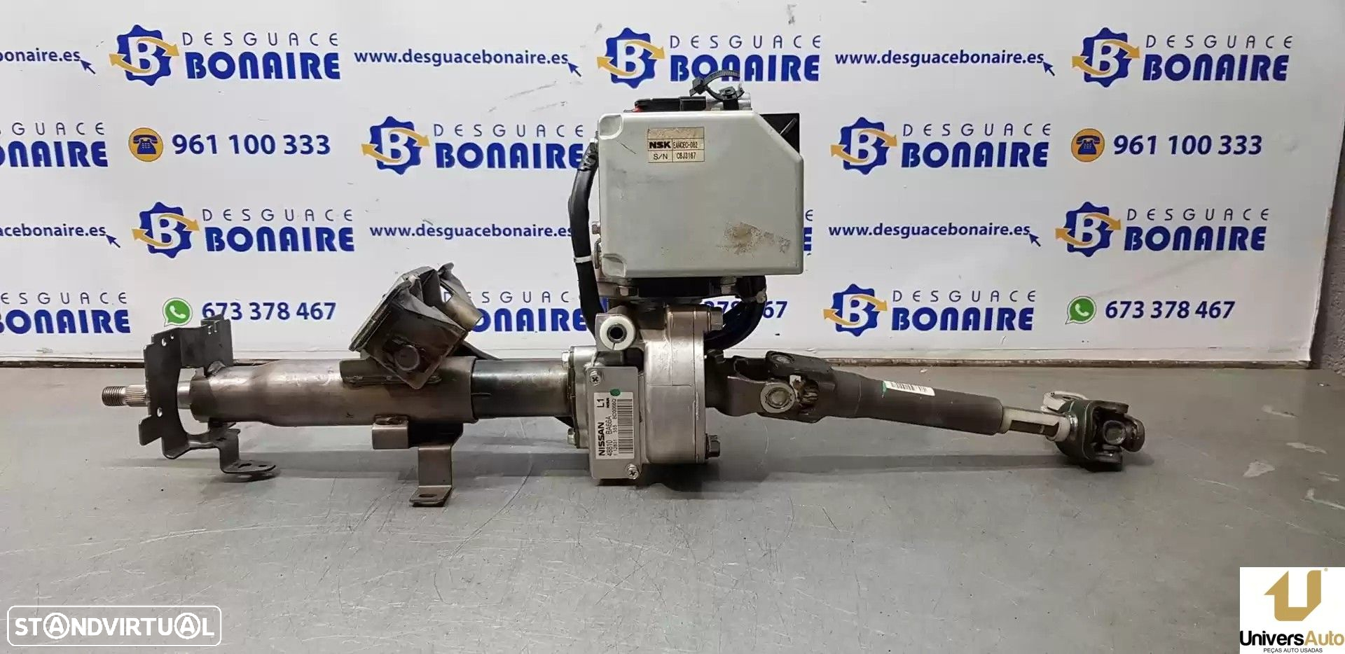 COLUNA DIREÇÃO NISSAN JUKE 2010 -48810BA66A - 2