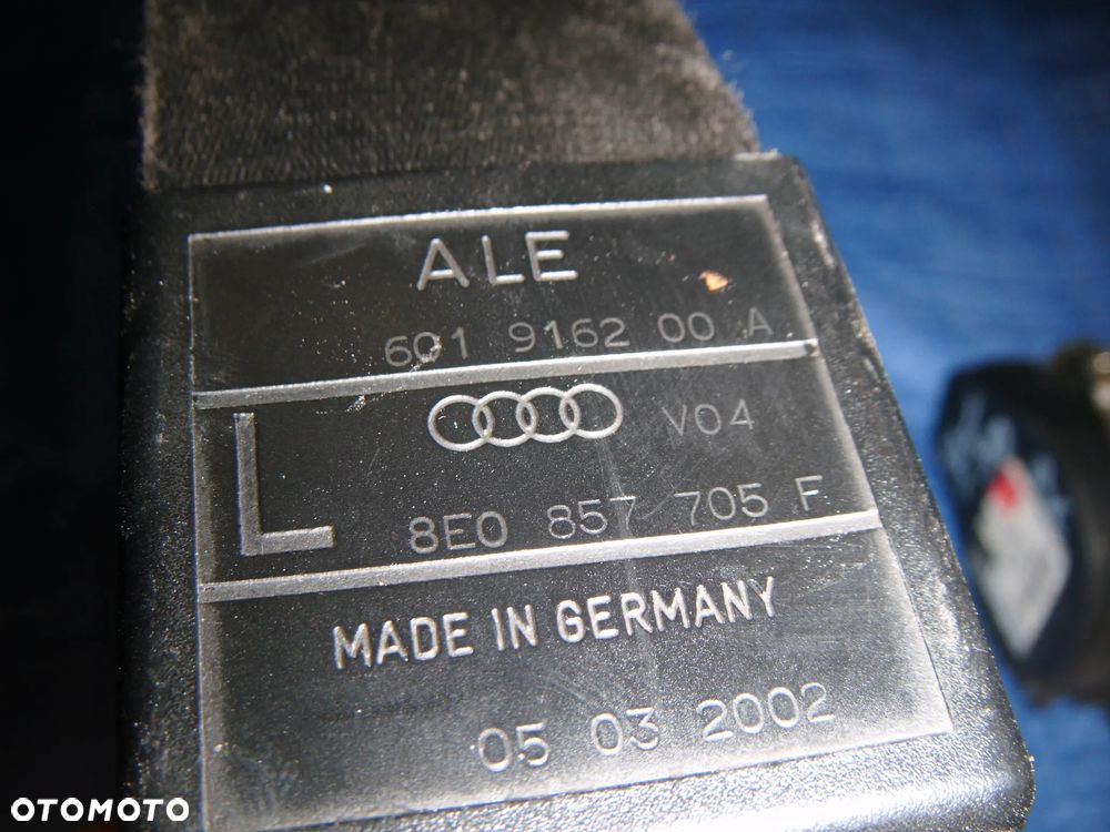 audi a4 b6 pas- napinacz pasa lewy przód - 2