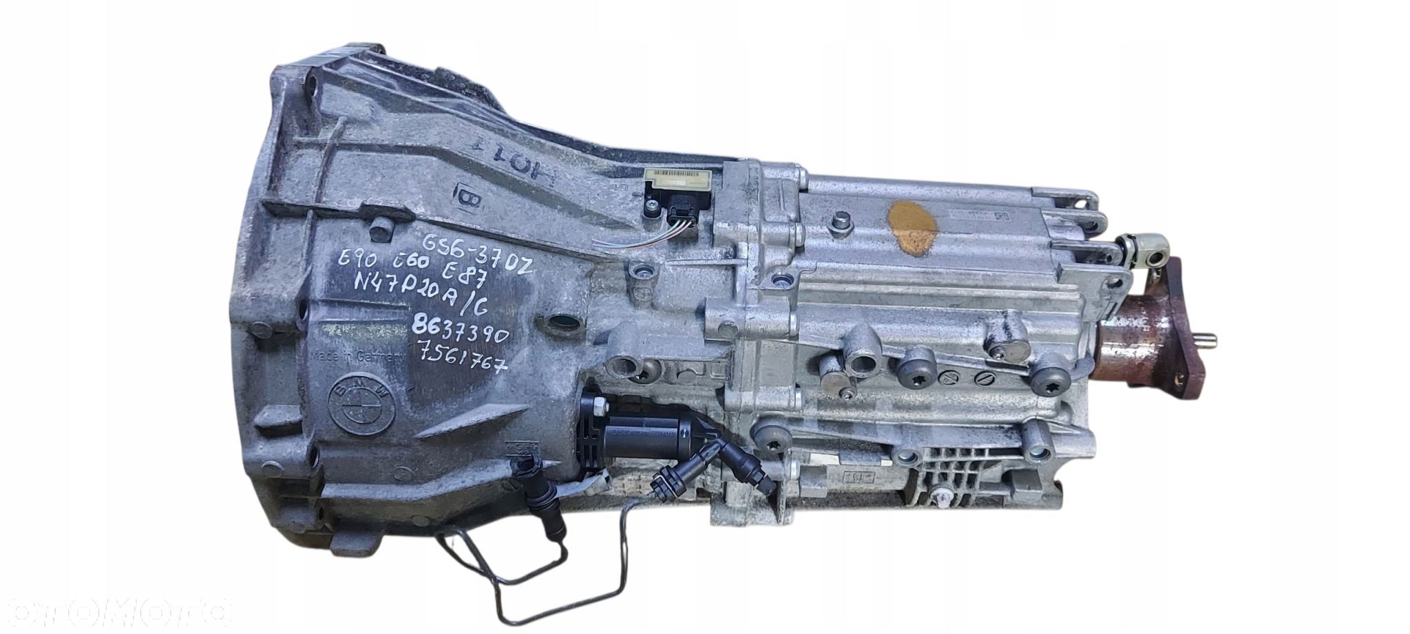 Bmw E90 E60 E87 E84 Skrzynia Biegów Manual N47 2.0D Gs6-37Dz 7596822 Zf Nr1 - 1