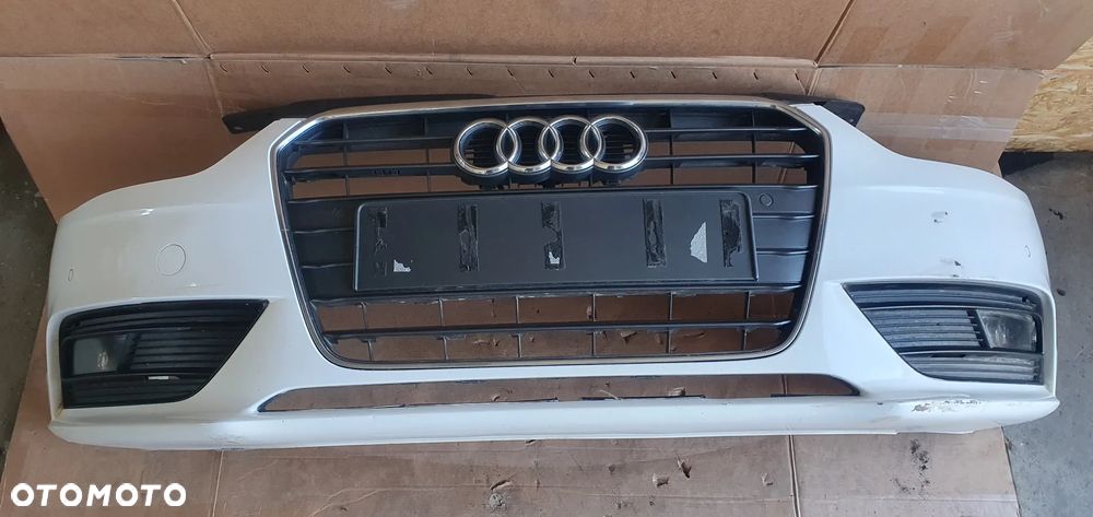 Zderzak przód przedni Audi A4 B8 Lift LY9C - 12