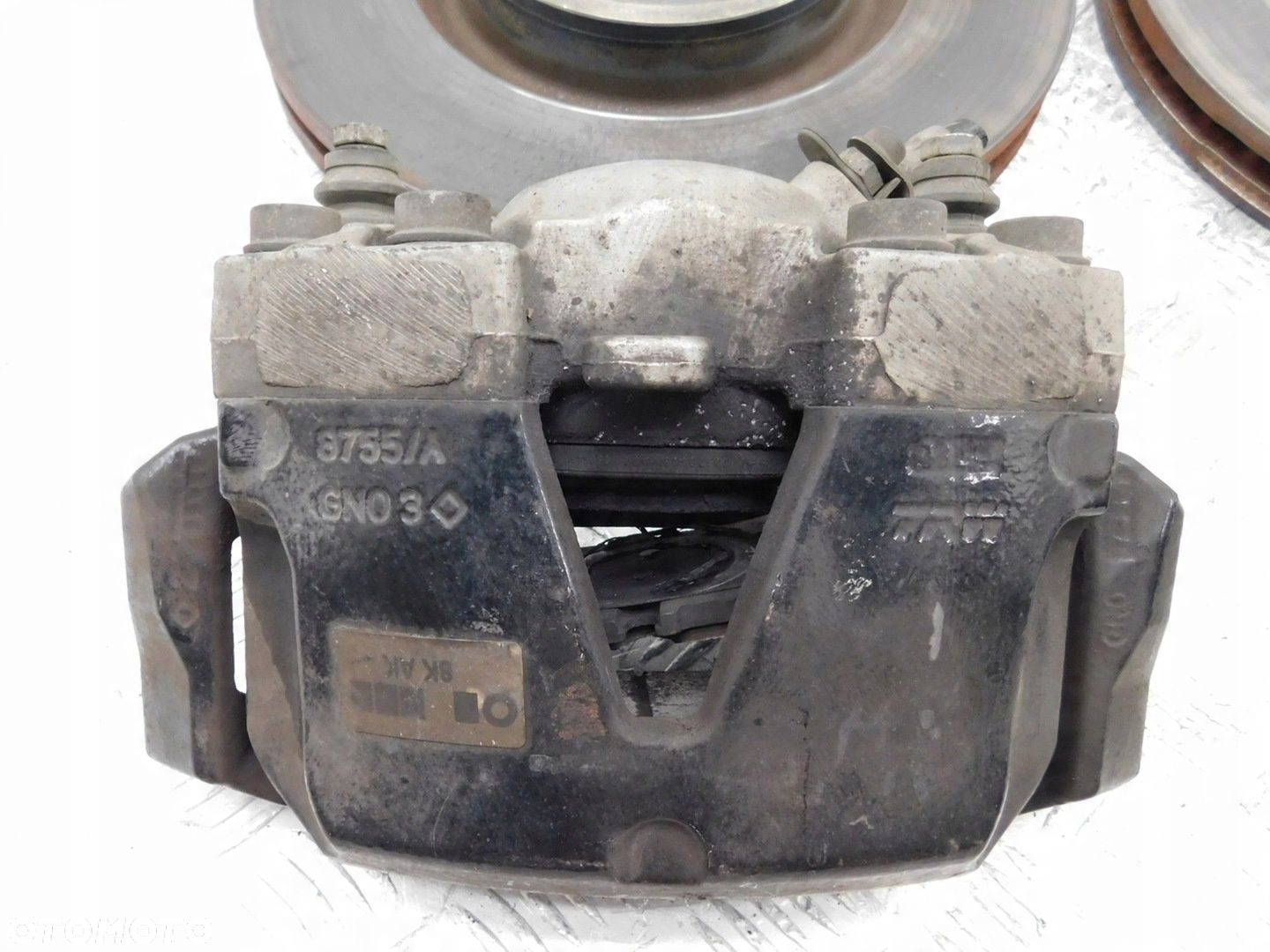 2x ZACISK TARCZA PRZÓD 345mm 8K0105AK 8K0106AK - AUDI A4 S4 B8 A5 S-line - 4