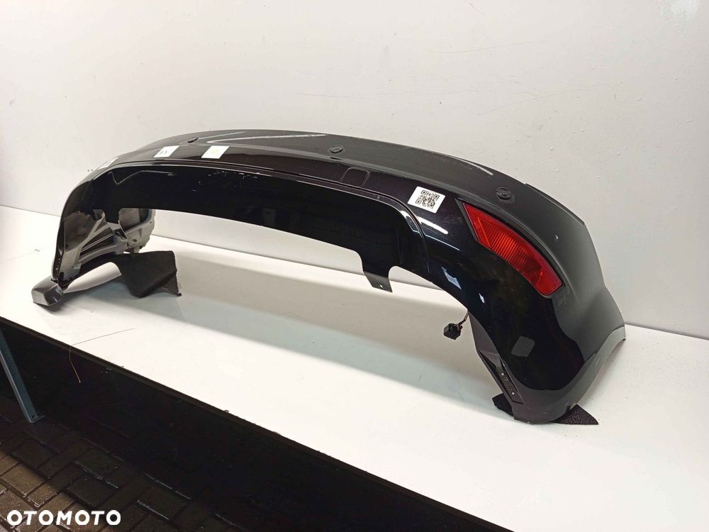 ^ ZDERZAK TYŁ TYLNY FORD FOCUS MK.2 2 II LIFT FL F3 CZARNY PDC CZUJNIKI - 2