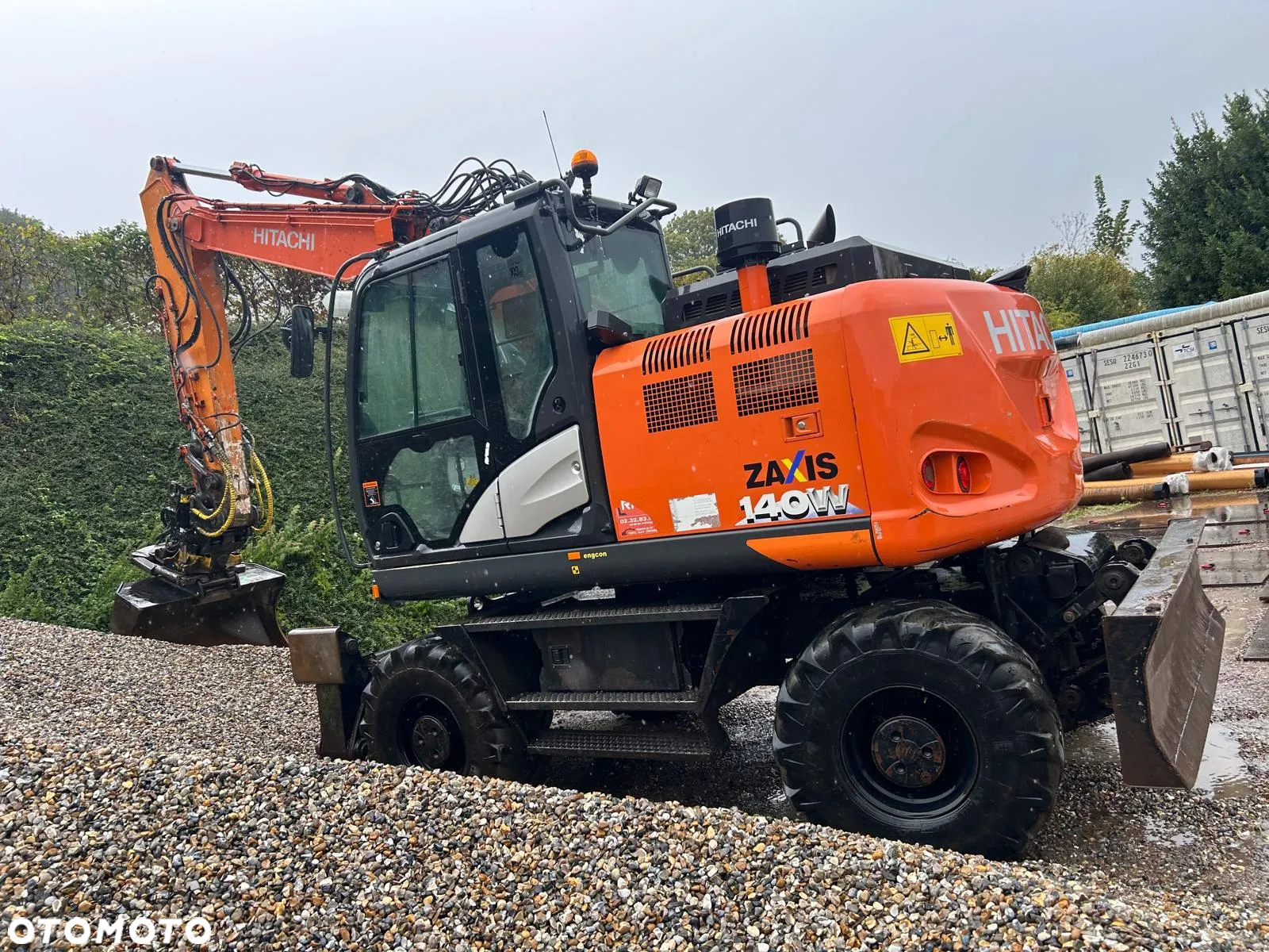 Hitachi Koparka Kołowa HITACHI ZX14W-6 ZX140W - 9