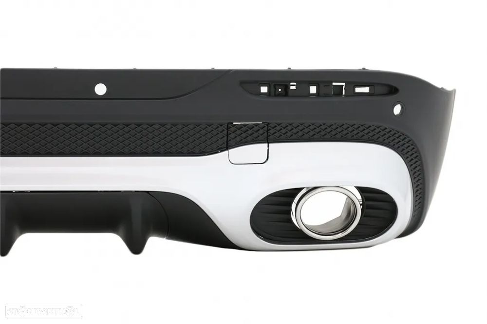 Difusor com Ponteiras Mercedes GLB X247 SUV (2020 em diante) Look 35 - 3