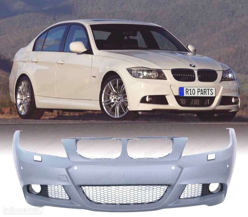 KIT CARROÇARIA BMW E91 TOURING 08-12 LOOK M PDC SRA PLASTICO ABS - 3