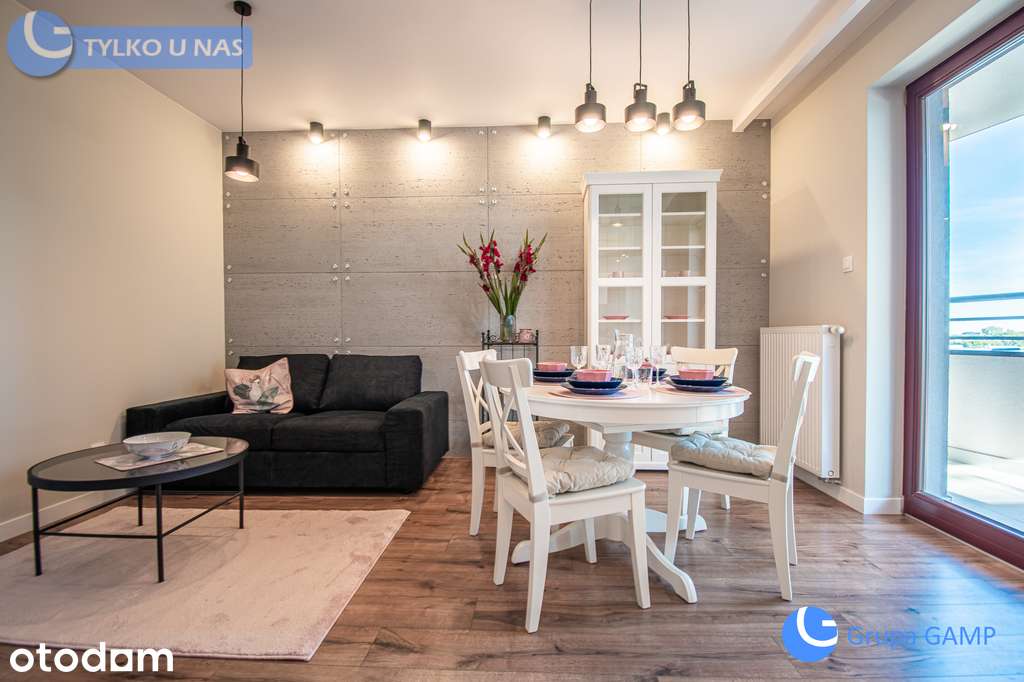 Nowoczesne 2-pok, 46 m2 |Ap.Kaskada| P.Czerwony