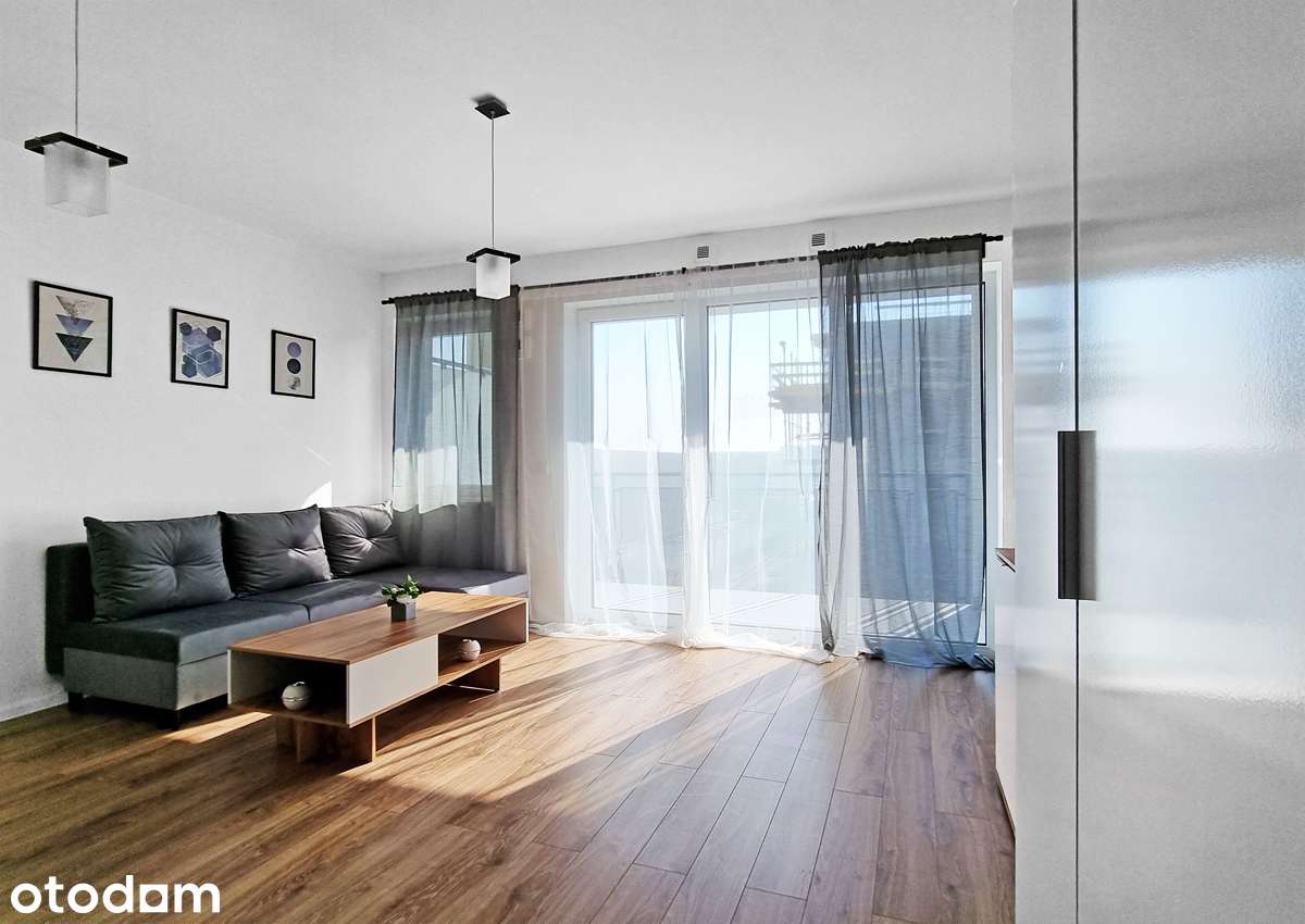 Przytulne Studio obok Factory Ursus | przestronny balkon