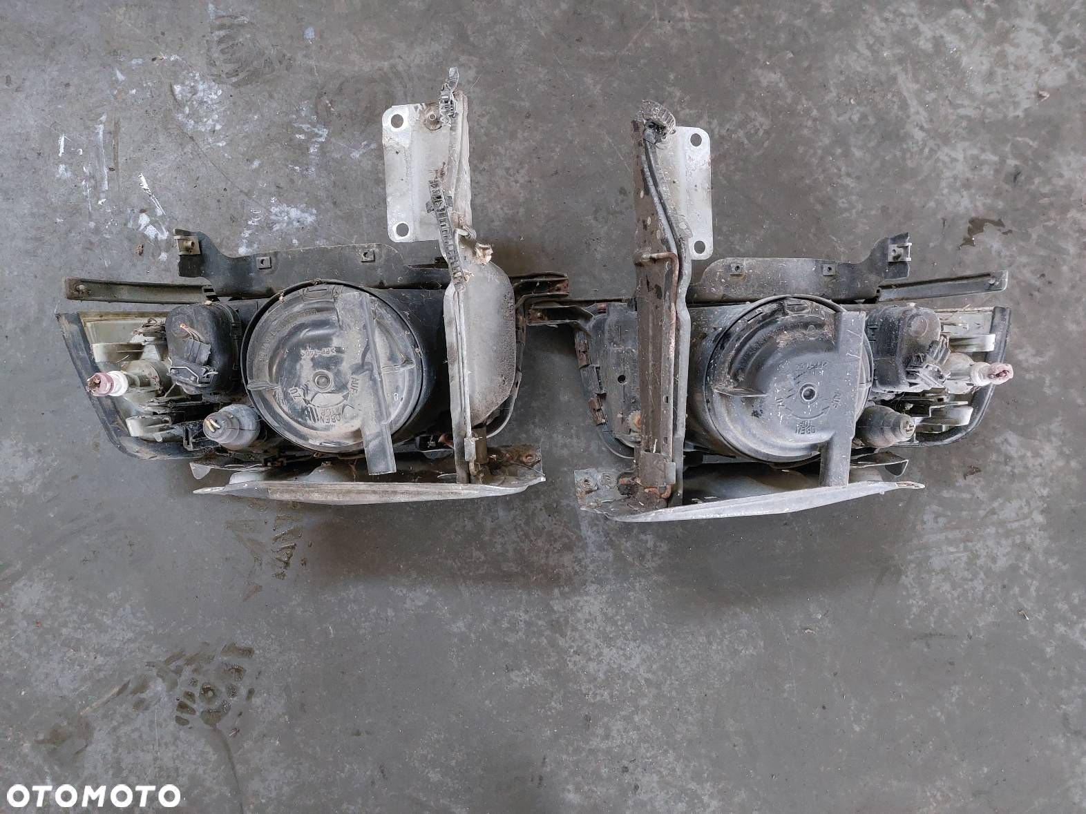 KOMPLETNY PRZÓD MASKA ZDERZAK LAMPA AUDI 80 B4 LY7P - 3