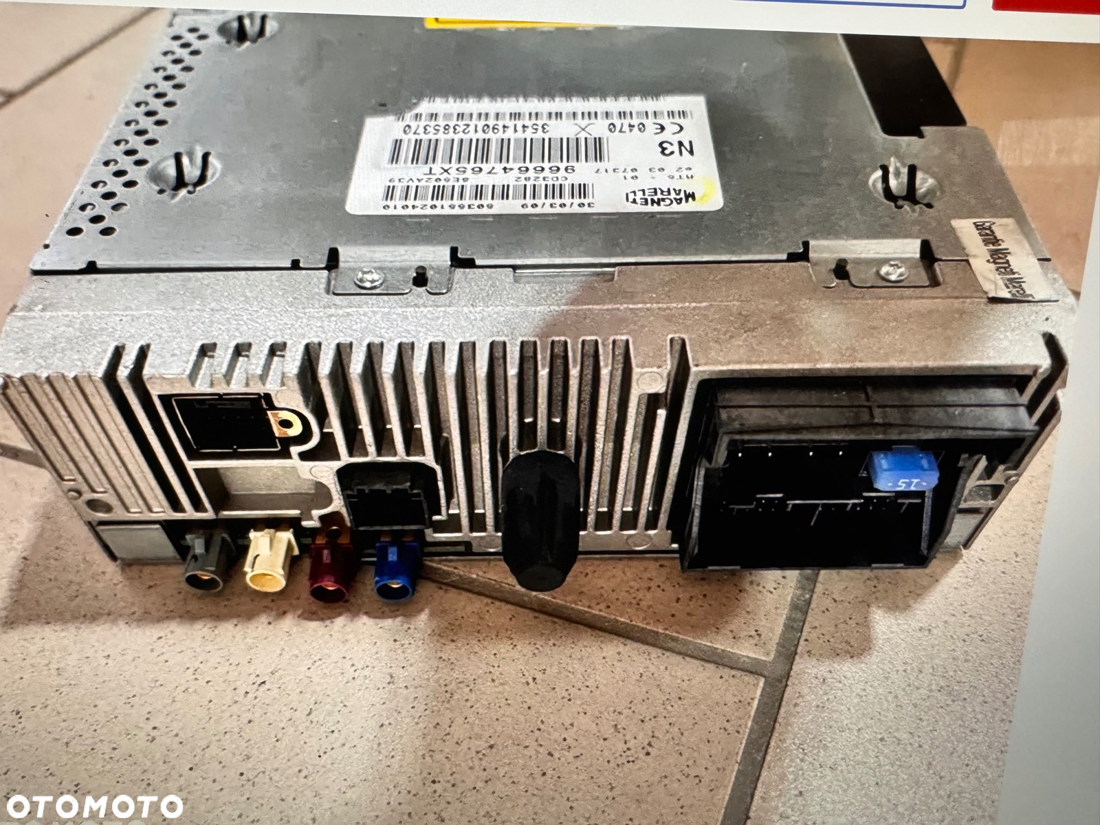 NAWIGACJA PEUGEOT CITROEN C5 C4 RT5 9664765XT 96640239XT 96784562XT - 2