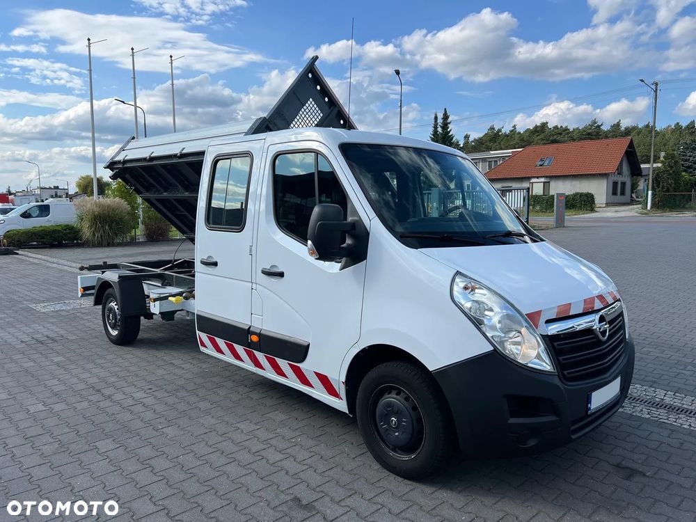 Opel Movano Master 130 DCI WYWROTKA 3 STRONNA Doka Brygadówka Skrzynia 6-miejsc Salon PL - 5