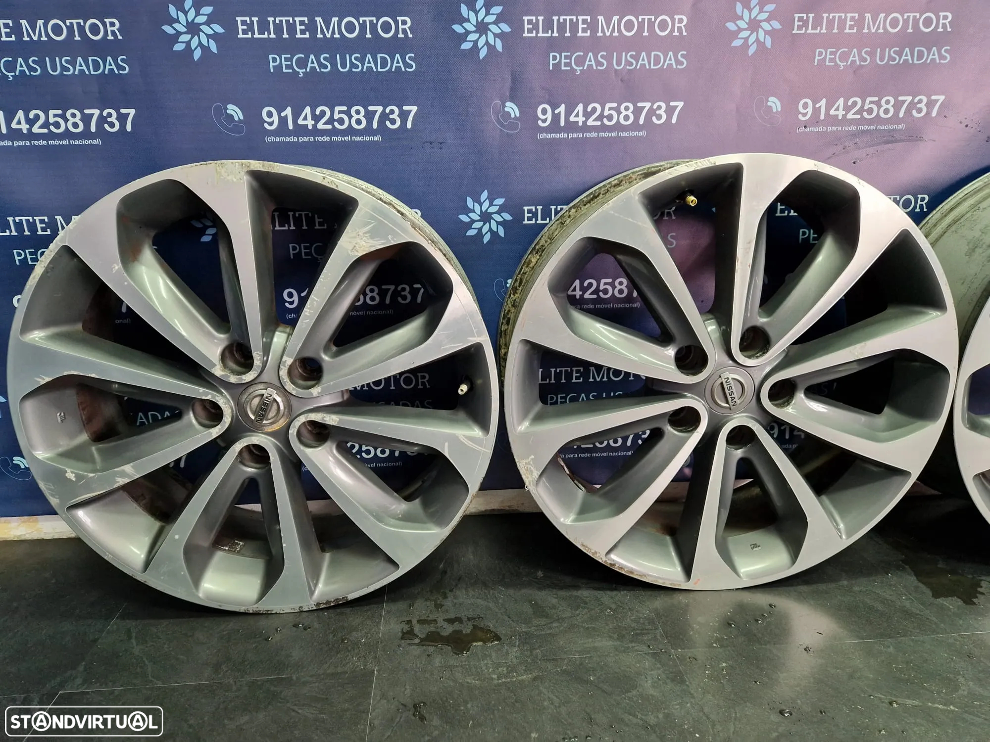 Jantes usadas 18 NISSAN QASHQAI J10 TEKNA +2 - 5