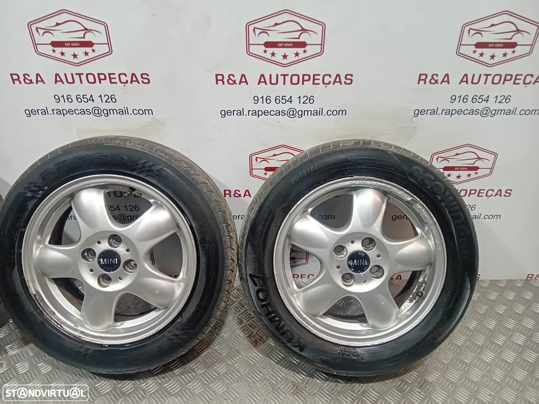 JANTES ORIGINAIS MINI COOPER R50 15 4X100 - 9