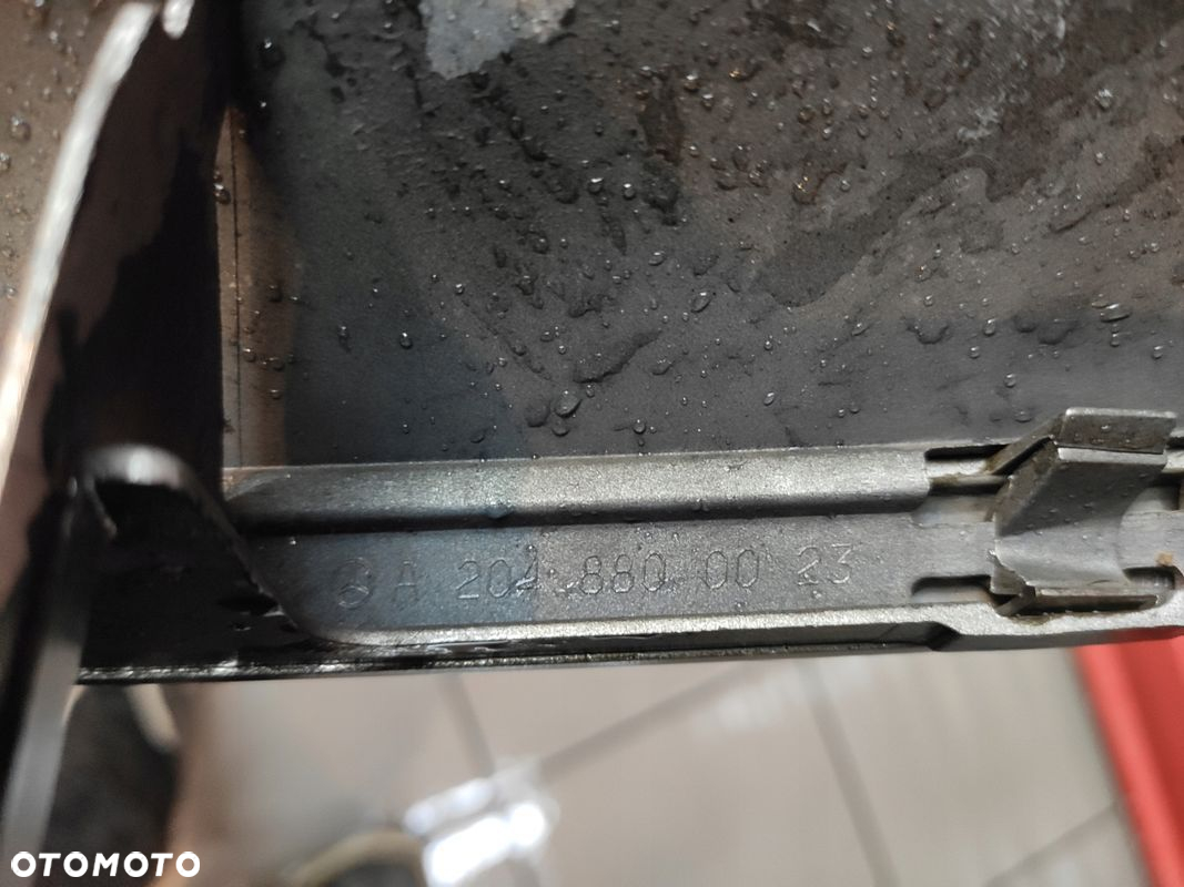MERCEDES C-KLASA W204 LIFT GRILL ATRAPA KRATKA AMG CZARNA ORYGINAŁ - 12