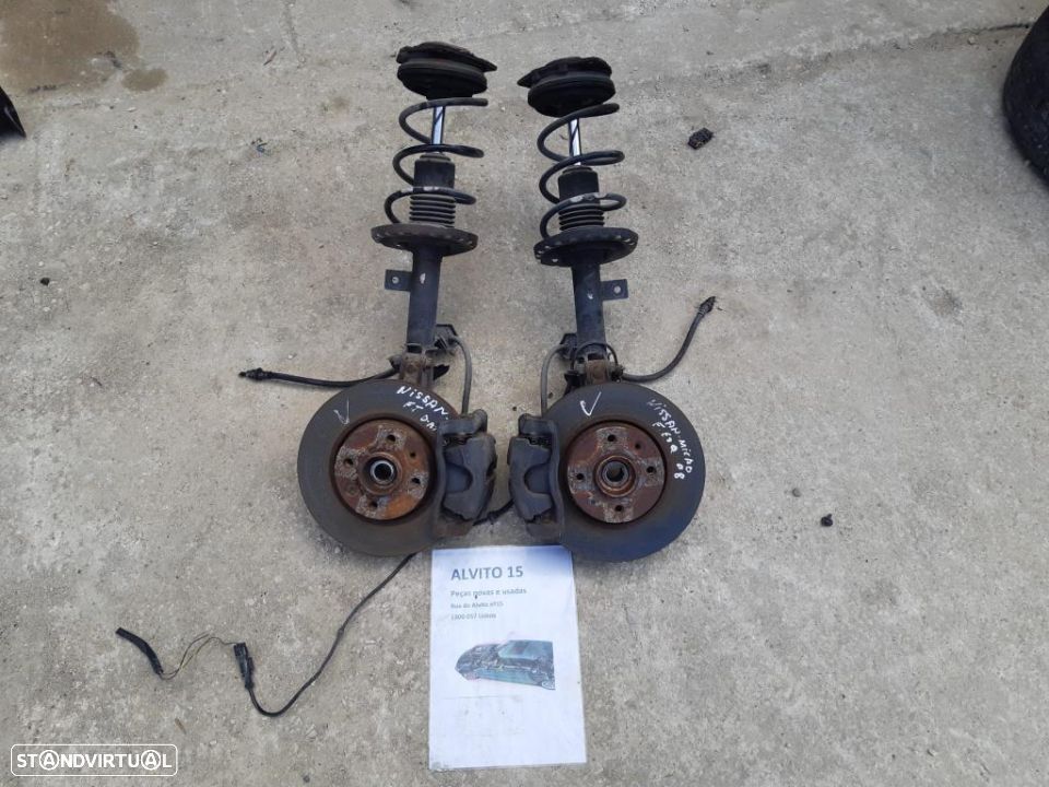 suspensão completa esuqerda  direita  Nissan Micra 2008