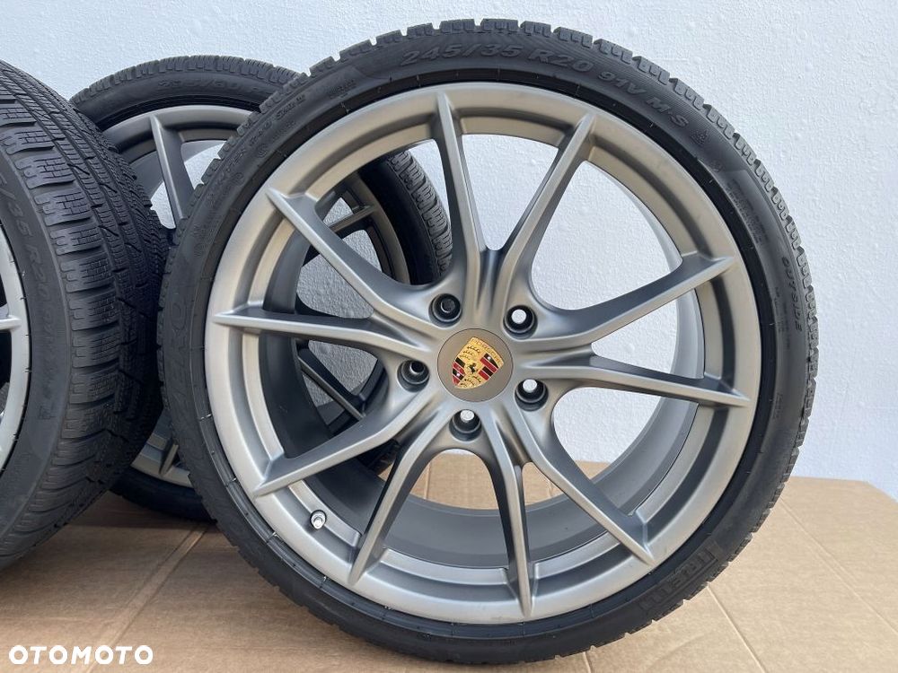 FELGI KOŁA ZIMA PORSCHE 911 CARRERA S4 20 991 99136271000 GRAU MATT - 3