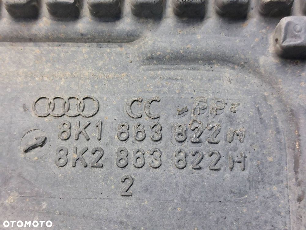 OSŁONA SILNIKA DOLNA AUDI A4 B8 8K1863822H 8K0863821AF - 5