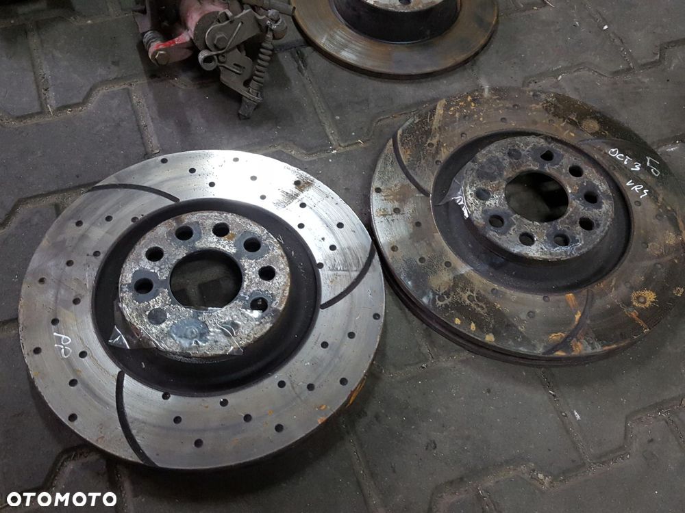 SKODA OCTAVIA 2 II RS VRS ZACISKI TARCZE PRZÓD 340MM TYŁ - 3