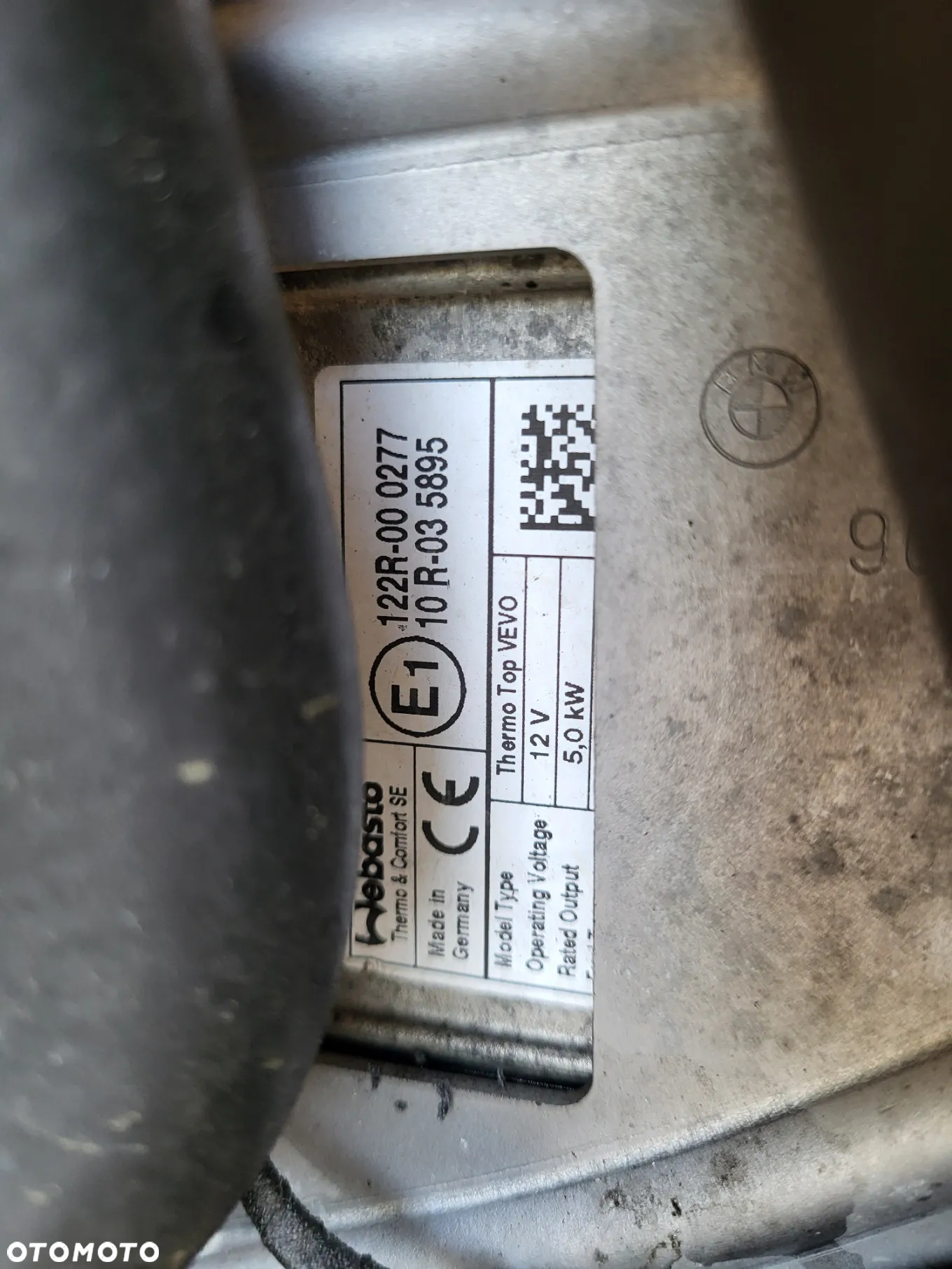 Webasto Bmw F07 F10 F06 F01 Diesel 9023984C - 4