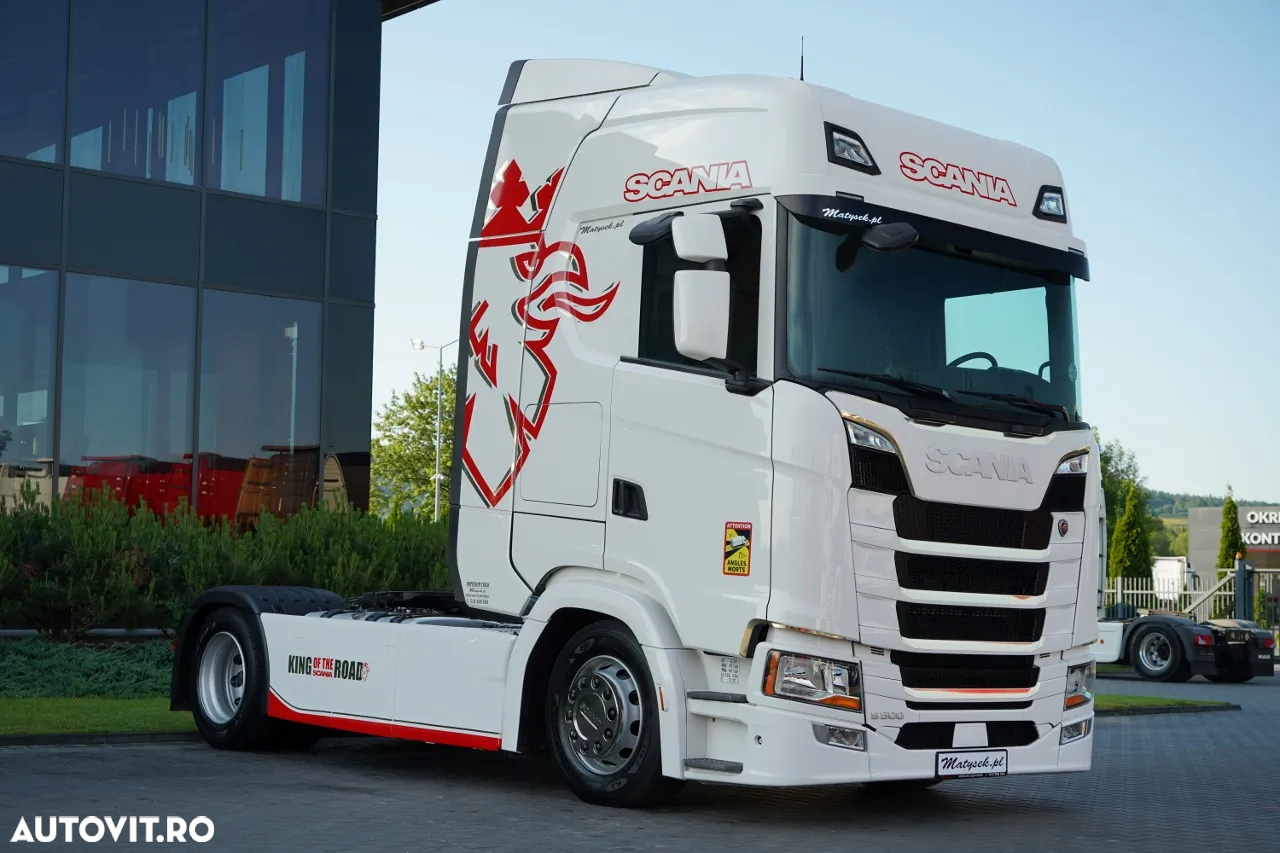 Scania S 500 / MEGA / RETARDER / PLATĂ JOSĂ / CONTRACT DE SERVICE POST-SERVICE / IMPORTAT - 4