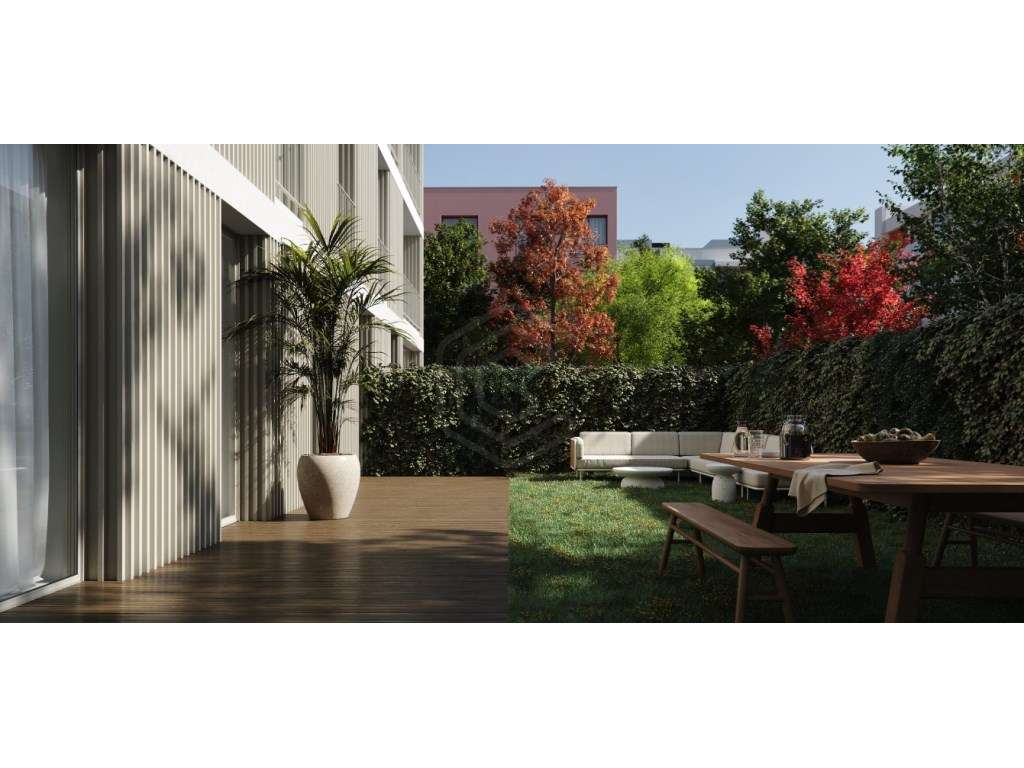 T1 com jardim privado de 85m2 e lugar de garagem. - Grande imagem: 2/16
