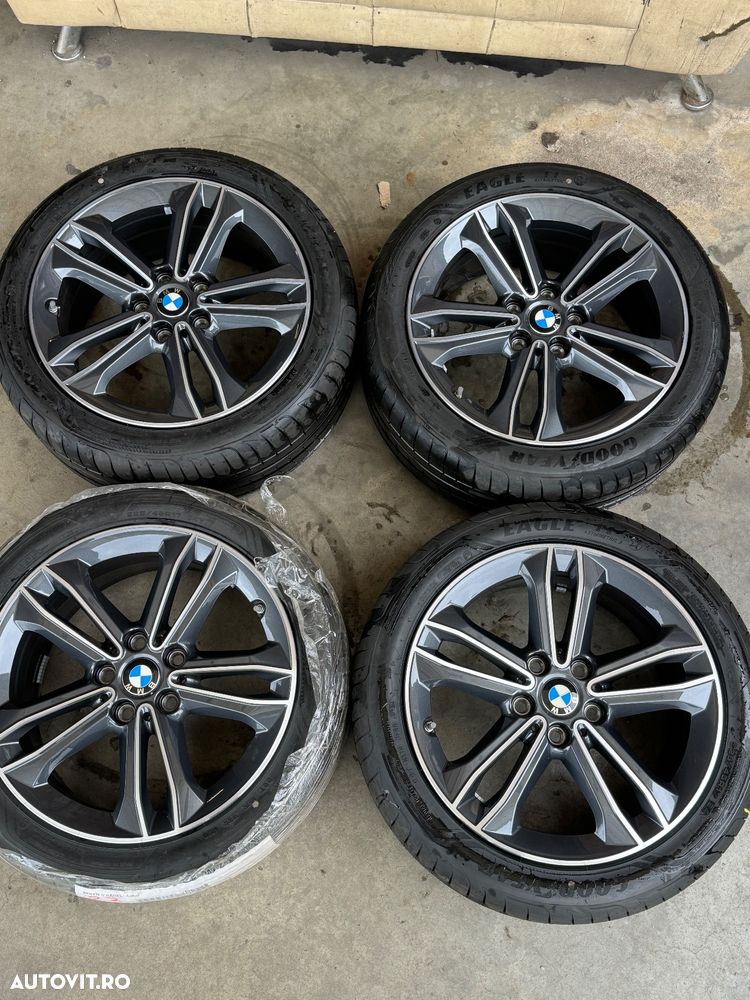 Vând jante noi originale BMW F40 seria 1 pe 17” cu anvelope de vară noi - 1