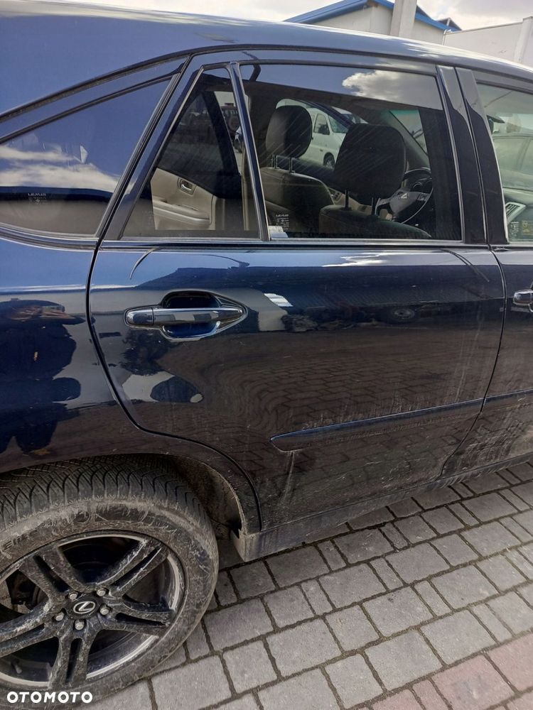 LEXUS RX400H II DRZWI PRAWE TYŁ TYLNE GOŁE 8R7