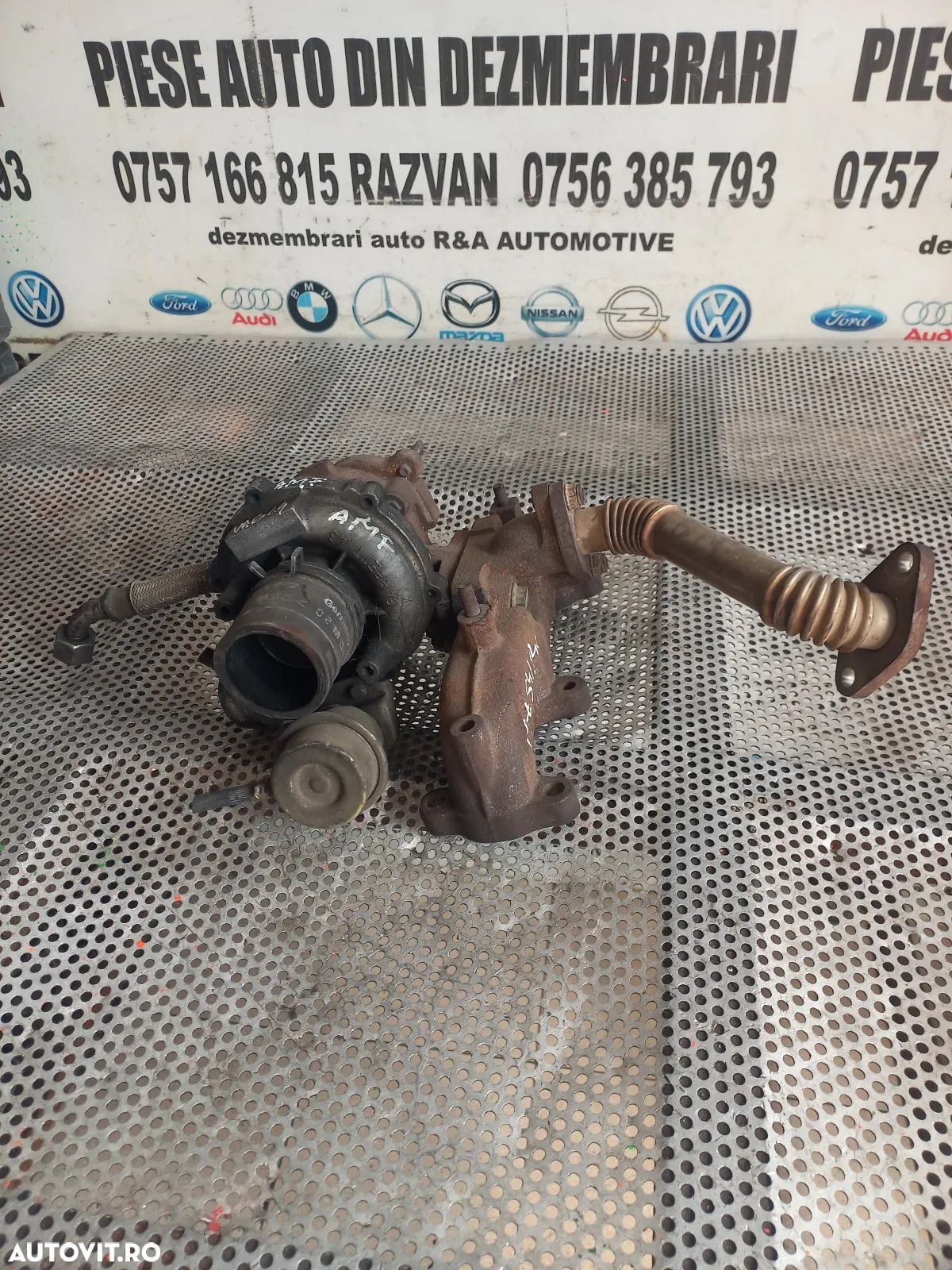 Turbo Turbina Vw Seat Skoda 1.4 Tdi Motor AMF Polo Ibiza Fabia - Dezmembrari Arad - 1